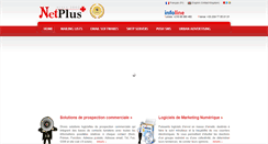 Desktop Screenshot of netplus.tn