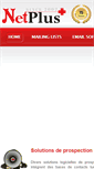 Mobile Screenshot of netplus.tn